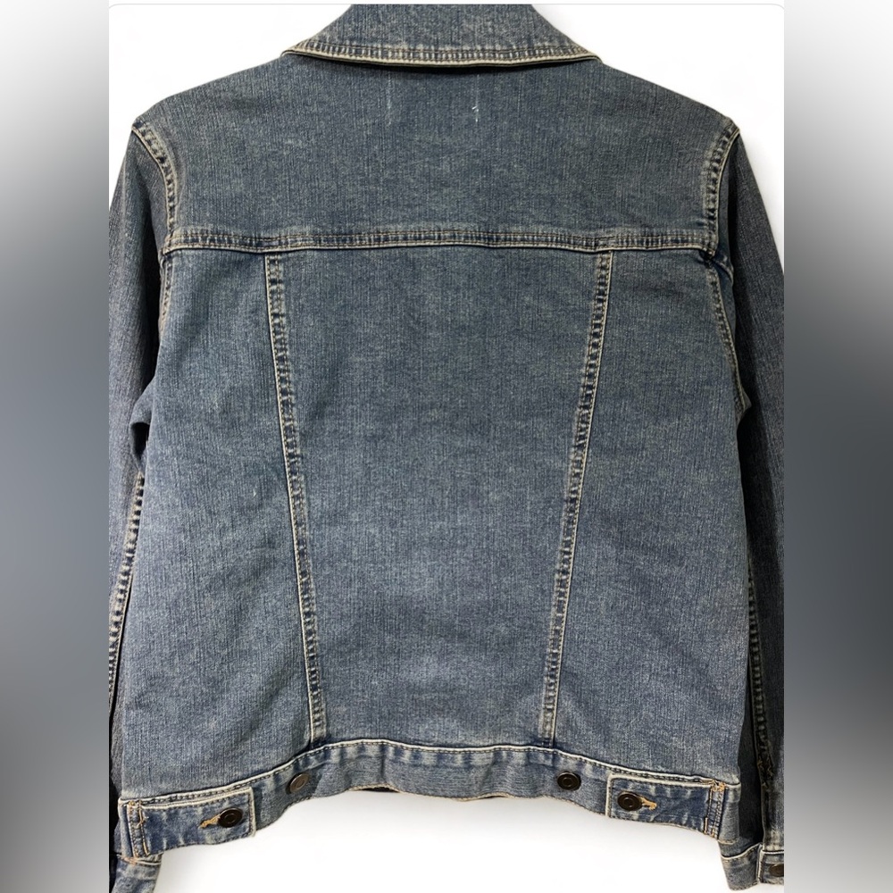 Time and Tru Women's Denim Jacket, Size S, Blue | New - Picture 7 of 7